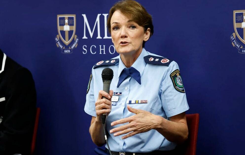 NSW Police Commissioner Karen Webb. Photo supplied