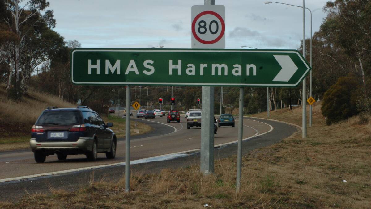 Around $116 million is ebing spent to upgrade HMAS Harman. Picture Melissa Stiles