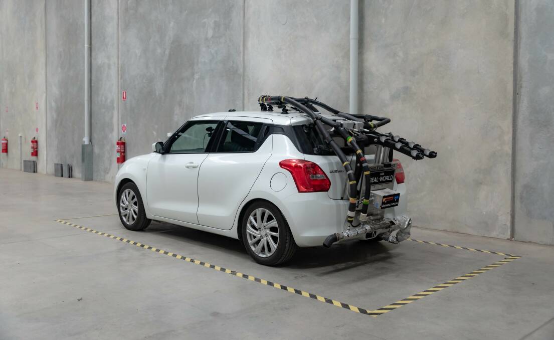 The Suzuki Swift consumed 31 per cent more fuel in the real world than in the lab test. Picture supplied