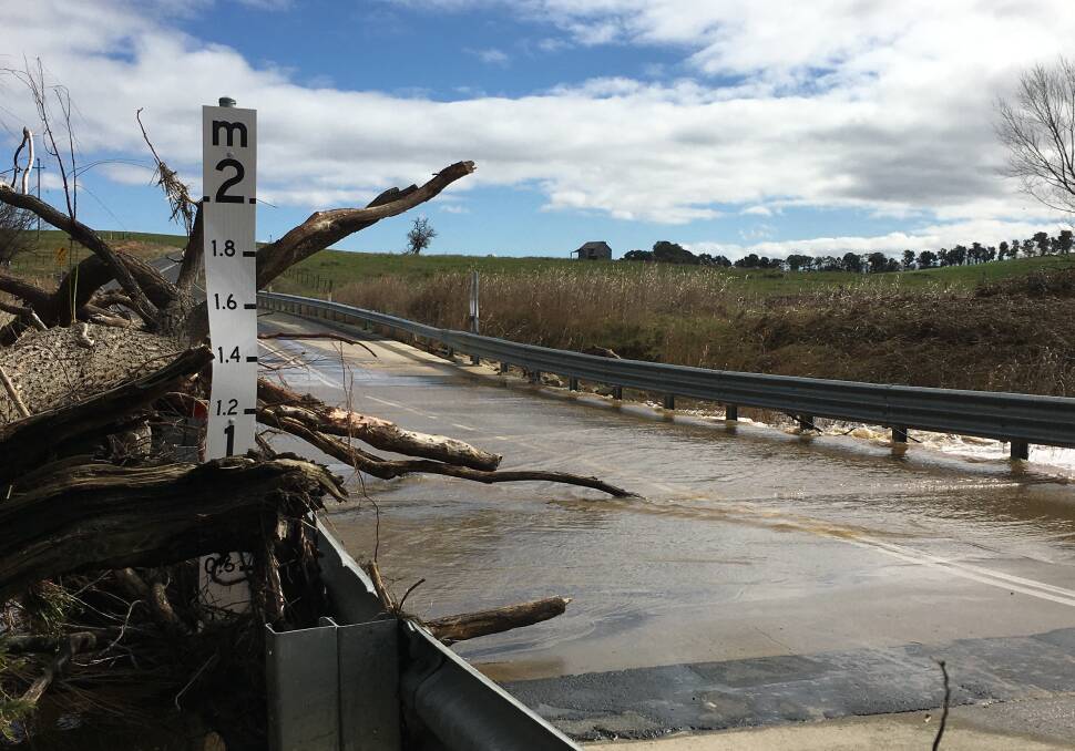During 2021-22, repeated rain events caused major impact to the ACT road and region network. Picture by Peter Brewer 