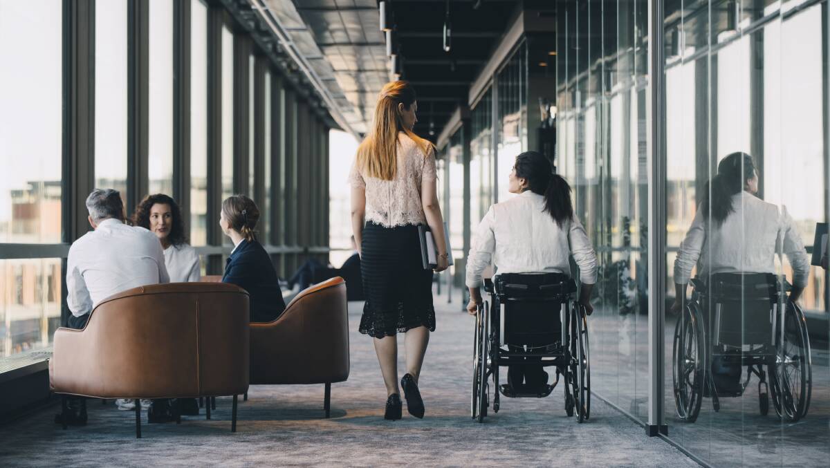 People with a disability often offer different benefits to the workplace than can be measured on a graph. Picture Getty Images 