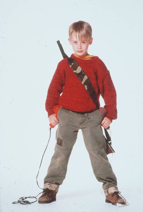 Macauley Culkin in Home Alone. Picture: Supplied
