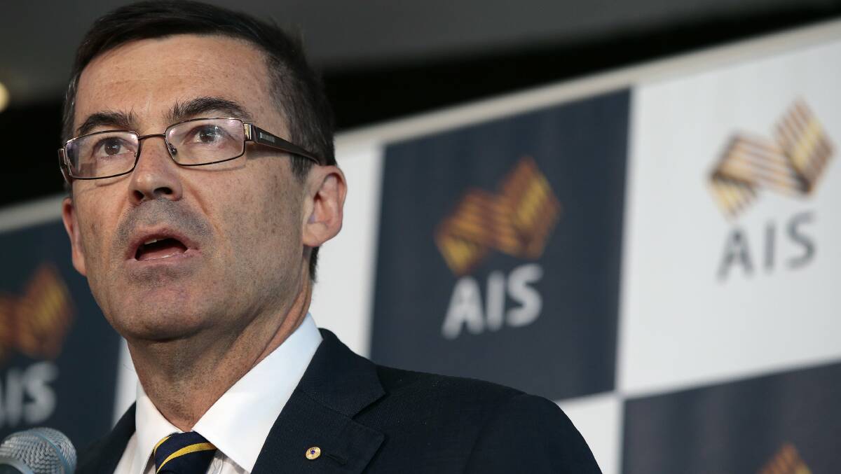 Sport Australia chairman John Wylie believes there's a bright future for the AIS. Photo: Jeffrey Chan