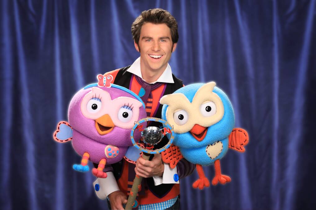 Jimmy Giggle, Hootabelle and Hoot are coming to Canberra. Picture: Supplied.