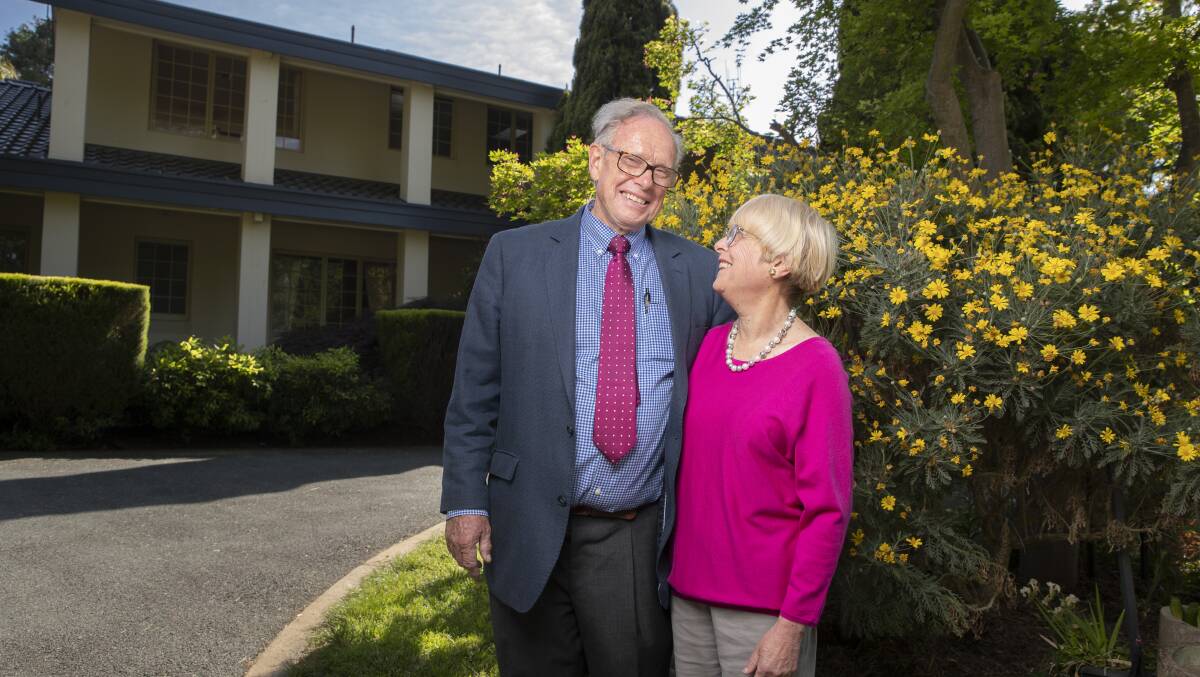 Homeowners Clive and Lynlea Rodger bought their Red Hill property in 2000. Picture: Sitthixay Ditthavong