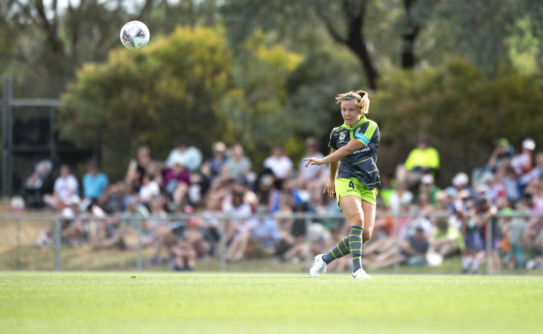 Canberra United will be without Rachel Corsie. Picture: Sitthixay Ditthavong