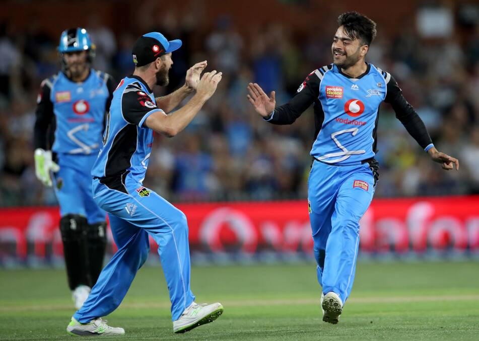 Afghanistan's Rashid Khan is well-known in Australia. Picture: AAP