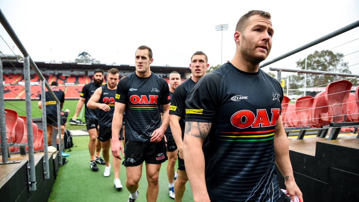 Trent Merrin has been linked to a NRL comeback. Photo: AAP