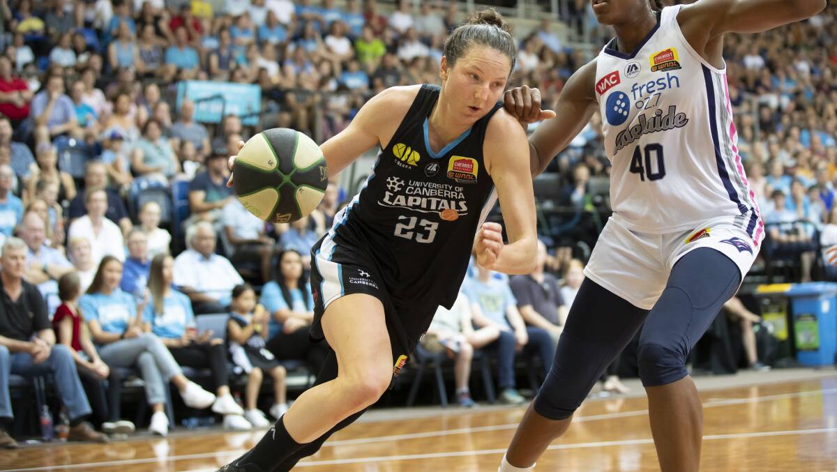 Kelsey Griffin will play a huge role in Canberra's title defence. Picure: Sitthixay Ditthavong