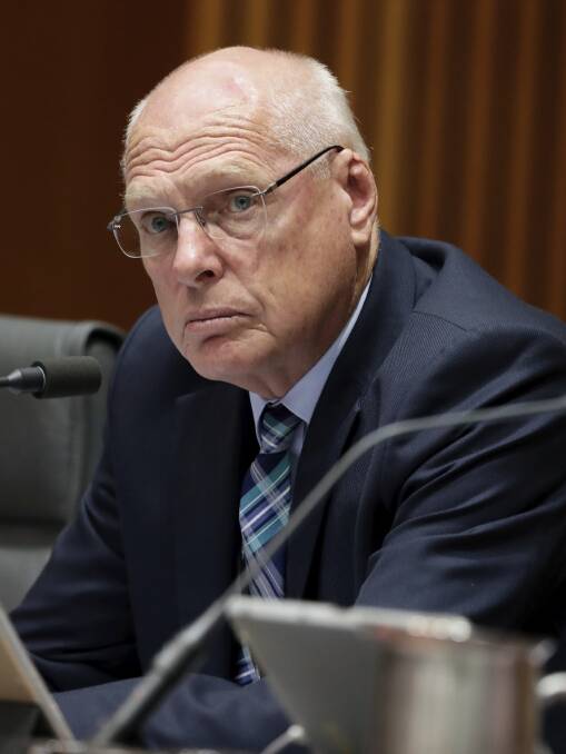 Senator Jim Molan: John Howard and Scott Morrison are backing him for a Senate vacancy. Picture: Alex Ellinghausen