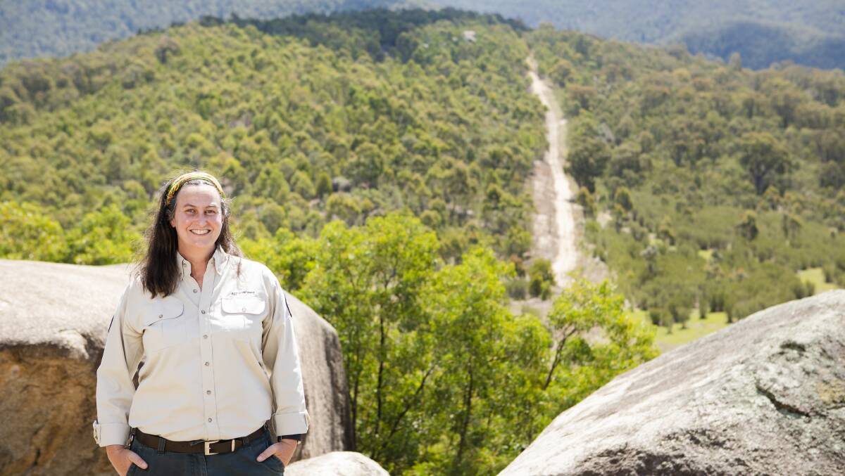 Jenny Pierson, senior wildlife officer of Tidbinbilla Nature Reserve, says the primary goal is to provide a safe area for breeding. Picture: Jamila Toderas