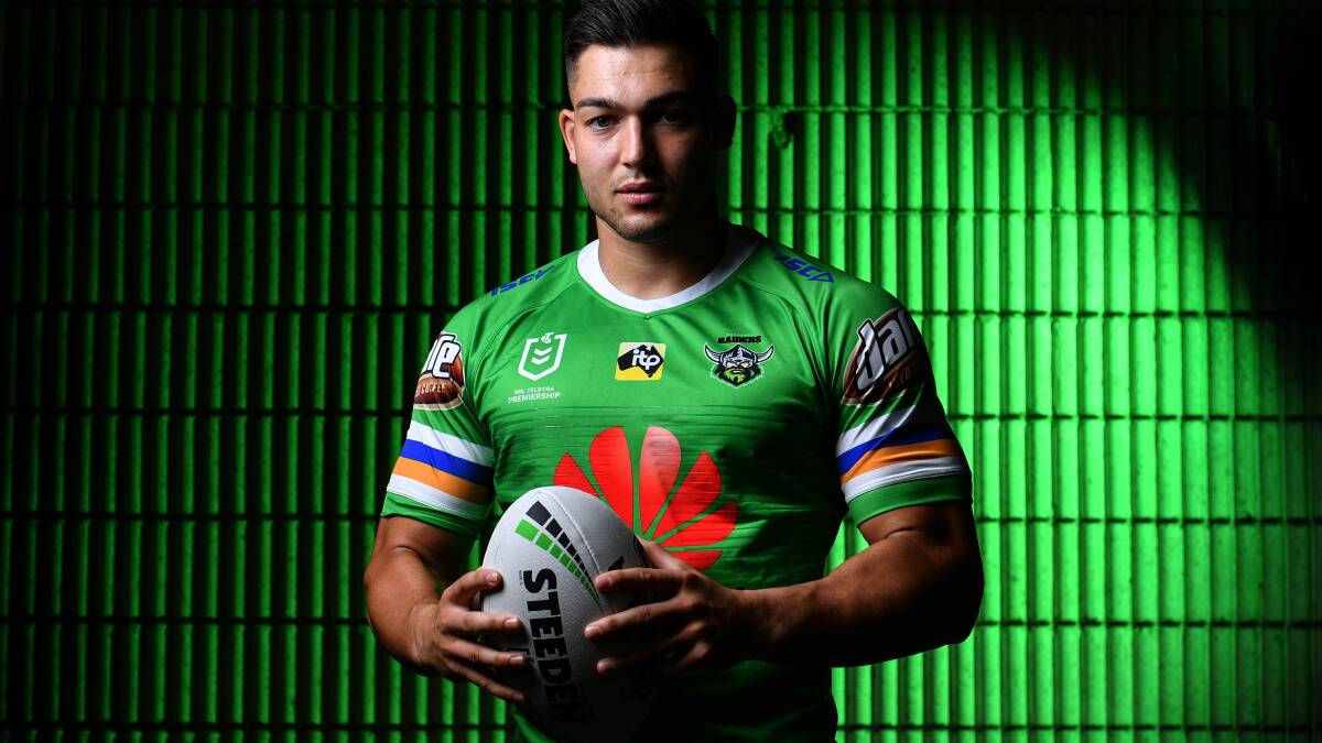 Canberra Raiders winger Nick Cotric Picture: NRL Imagery.