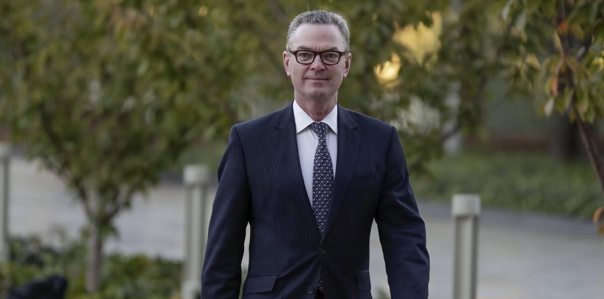 Christopher Pyne has taken a new job with a consulting firm. Picture: Alex Ellinghausen