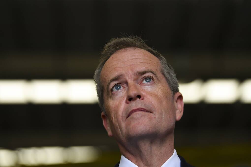 Bill Shorten's big problems in the opinion polls are trust and credibility. Photo: AAP