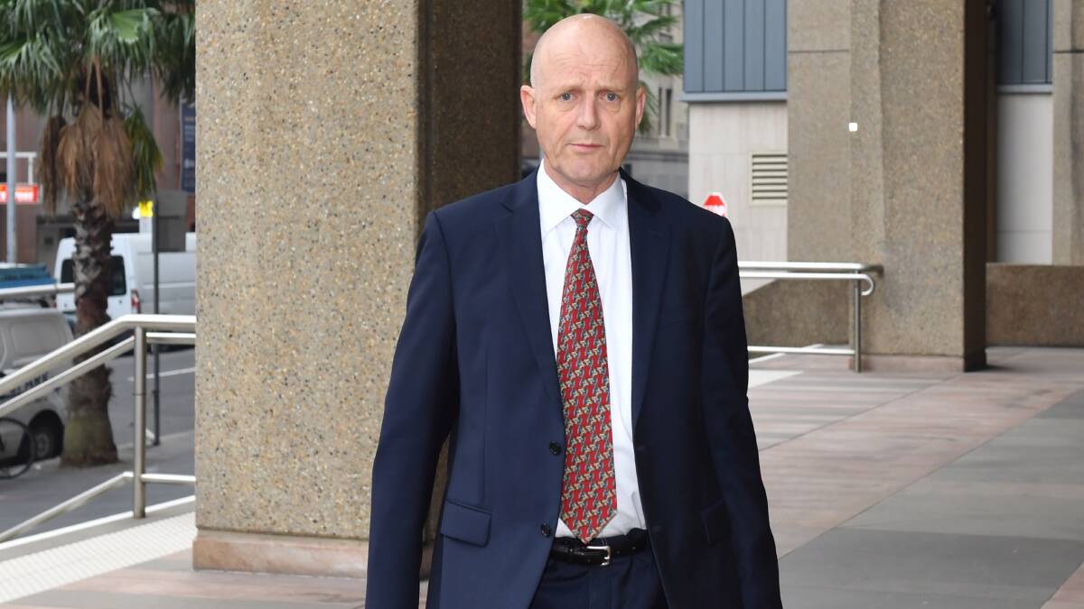 David Leyonhjelm arrives at the Federal Court in Sydney on Monday. Photo: AAP