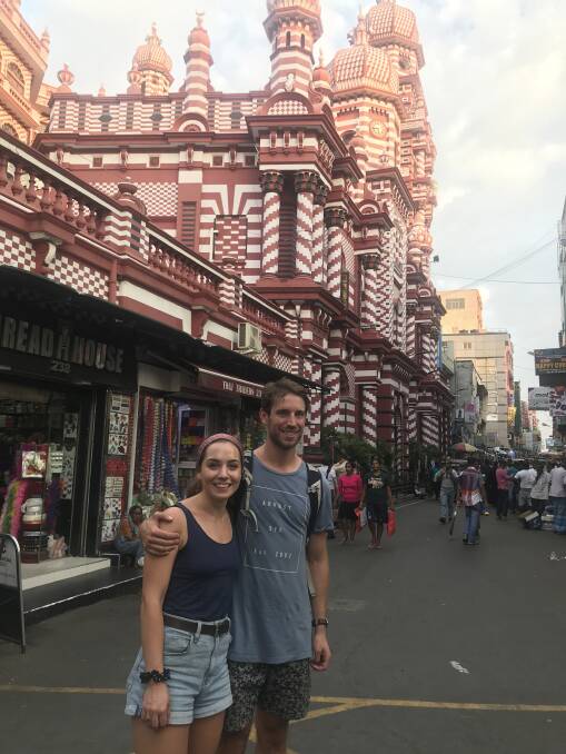 Sophie Aubrey and her husband were in Sri Lanka when the terror attacks hit.