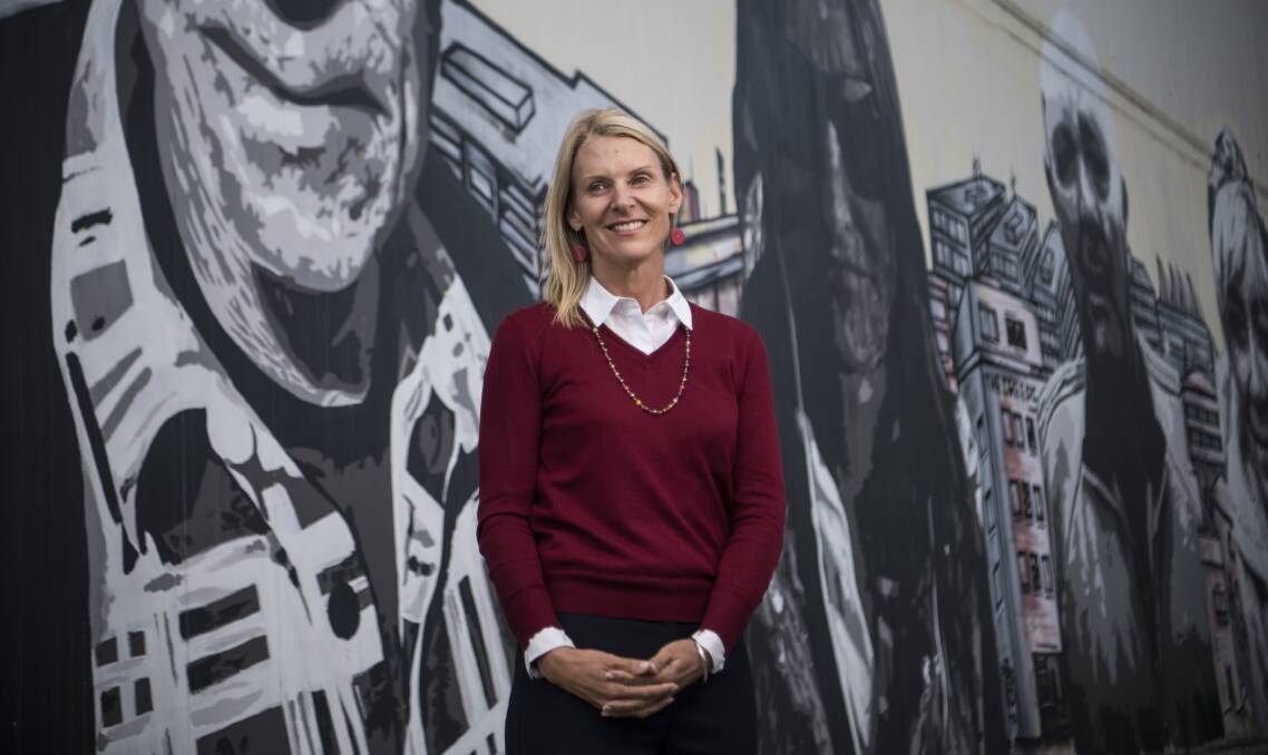 "Everybody has a story": Labor candidate Anne Charlton. Picture: Wolter Peeters