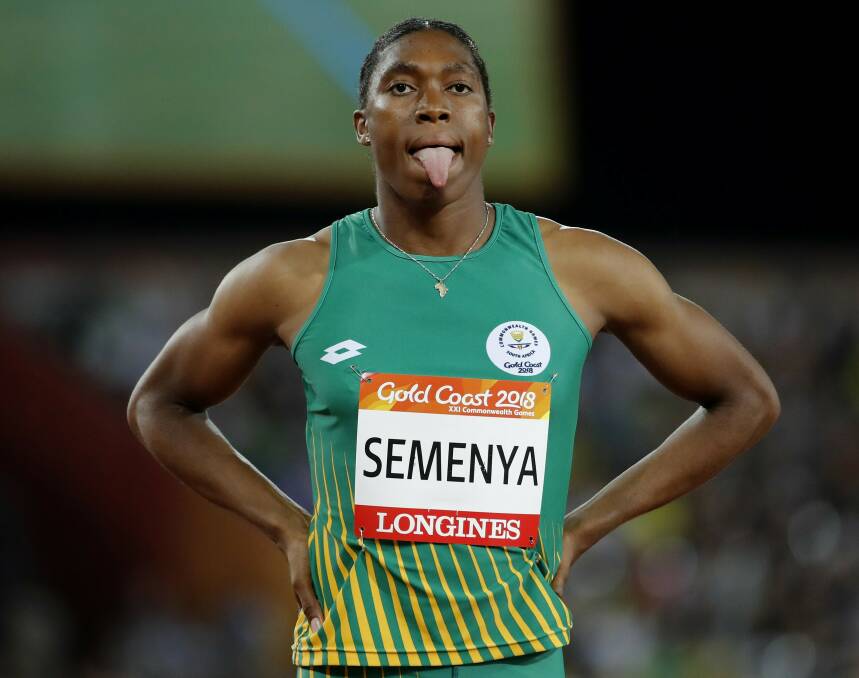 South Africa's Caster Semenya is being forced to take drugs to be allowed to compete. Picture: AP Photo/Mark Schiefelbein