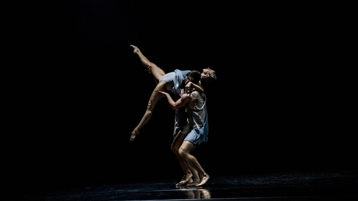 Sydney Dance Companys 50th Anniversary bursts into life with a formidable triple bill starring Rafael Bonachela's Cinco. Picture: Karleen Minney.