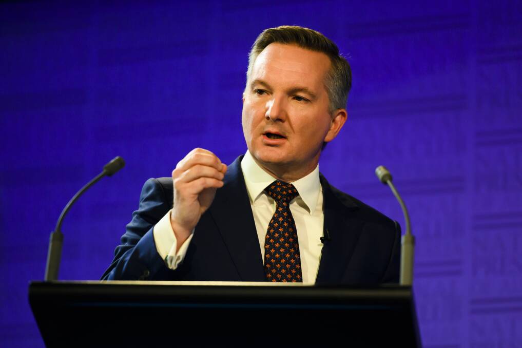 Shadow treasurer Chris Bowen questions Brookfield's acquisition of Healthscope. Picture: AAP