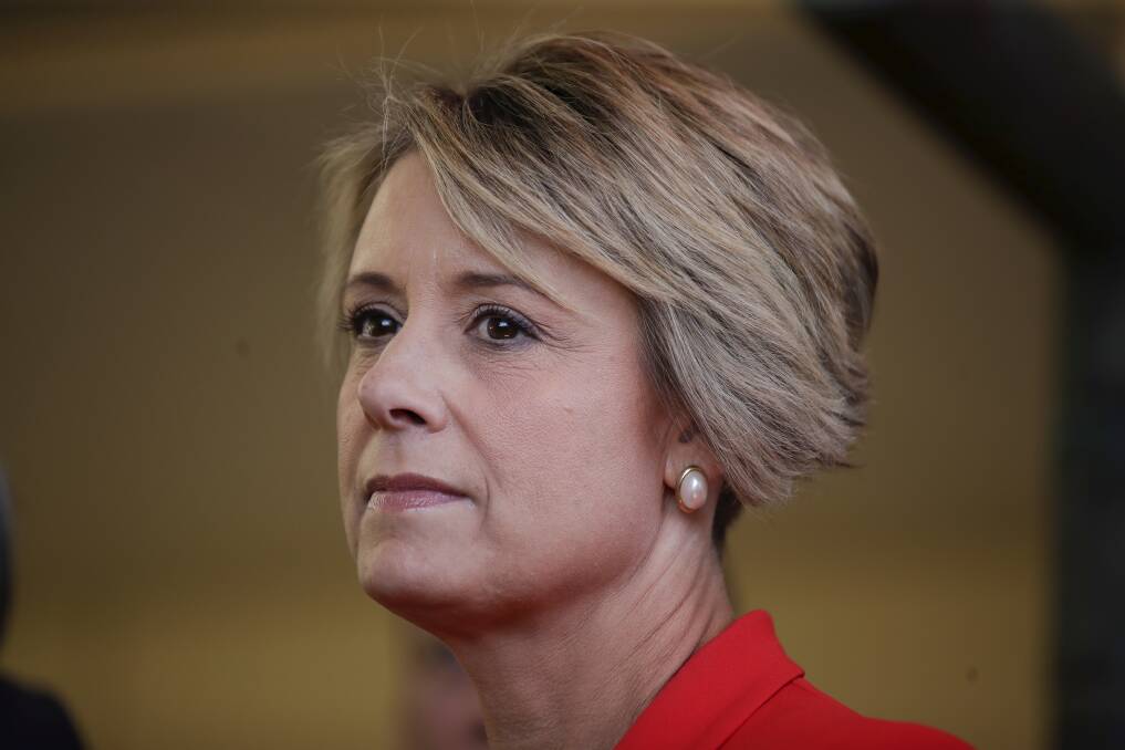 Labor senator Kristina Keneally will be promoted to the frontbench today. Picture: Alex Ellinghausen