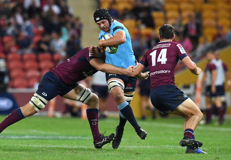 Michael Wells of the Waratahs believes his side will be at full strength for the Brumbies match at Bankwest Stadium on Saturday night. Picture: AAP