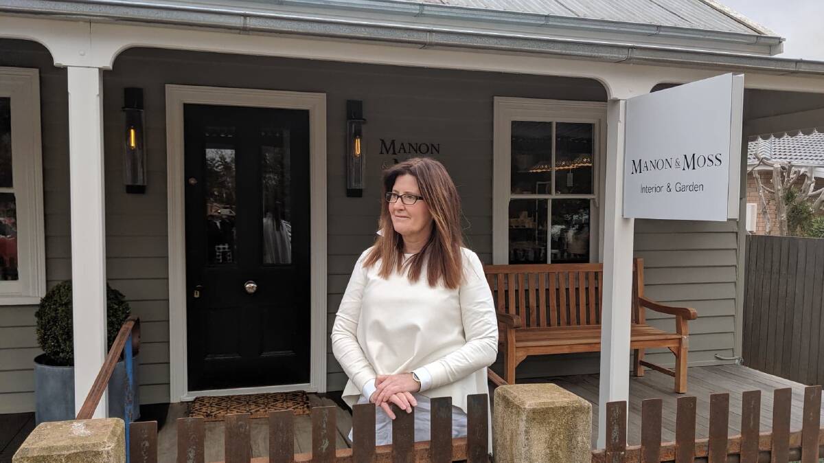 Alix Burnett saved the 1890 cottage from demolition that now houses her store Manon and Moss which opened three weeks ago. Picture: Megan Doherty