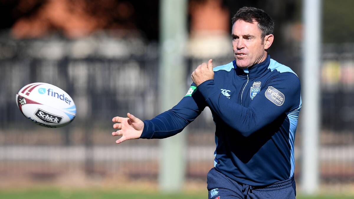 Brad Fittler has good reason to believe NSW will be too good for the Maroons. Picture: AAP