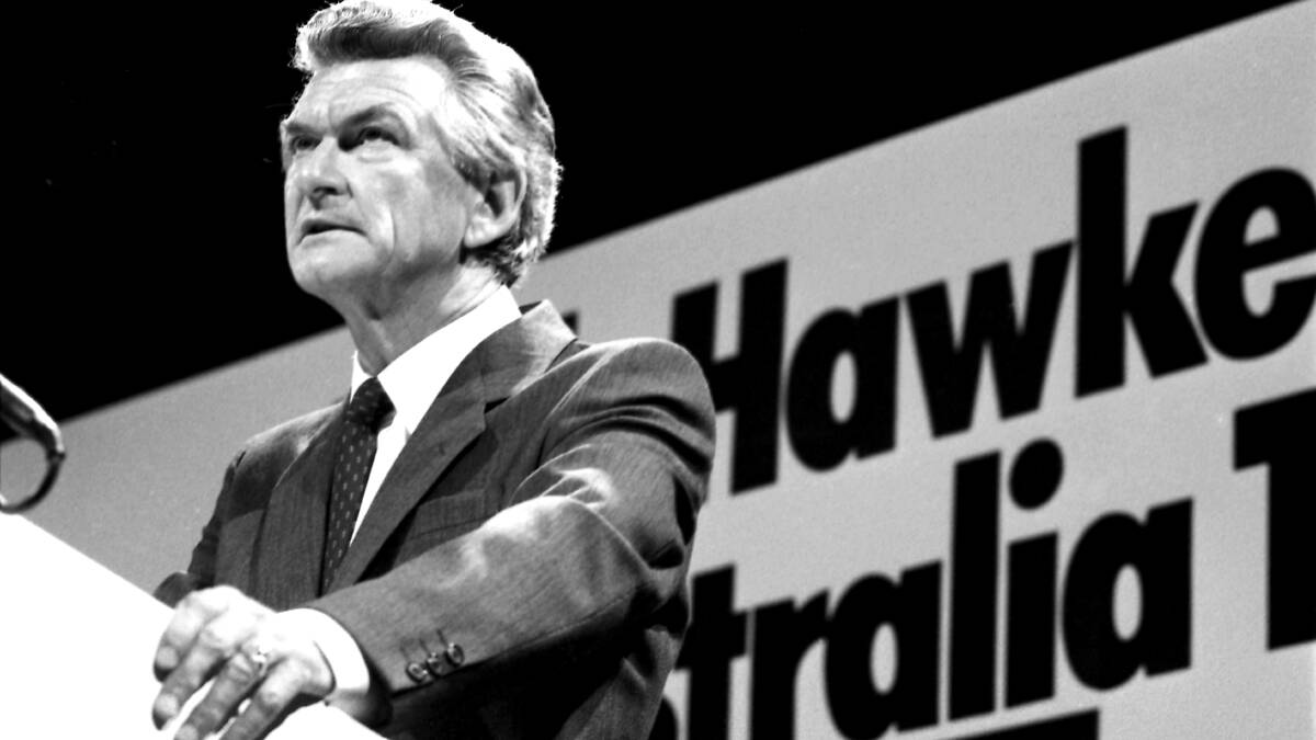 Bob Hawke's death in July was met with tributes from both sides of politics. Picture: Paul Matthews