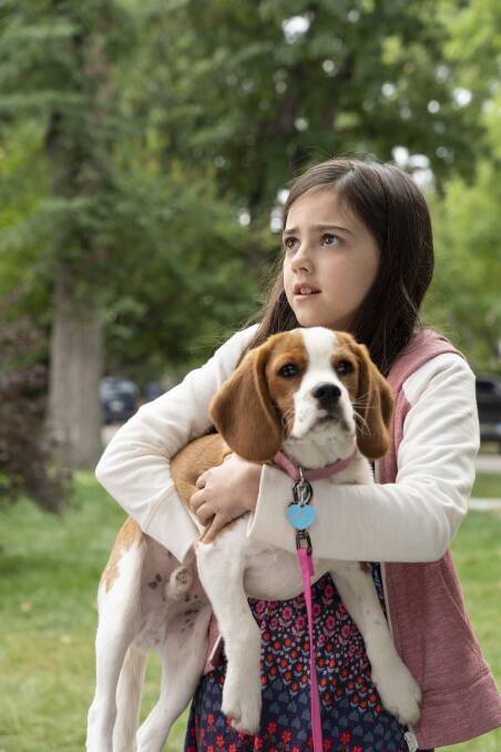 Abby Ryder Fortson plays a young CJ in 'A Dogs Journey'. Picture: Supplied