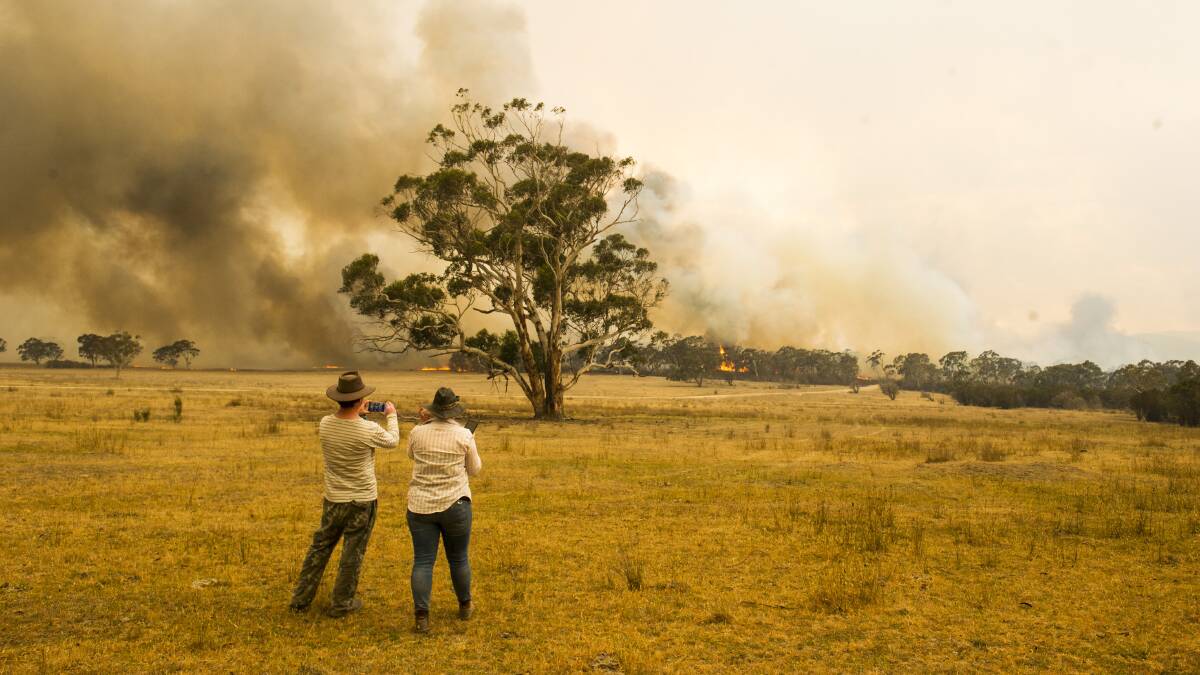 The fires burning across Australia demand a whole-of-society response. Picture: Dion Georgopoulos