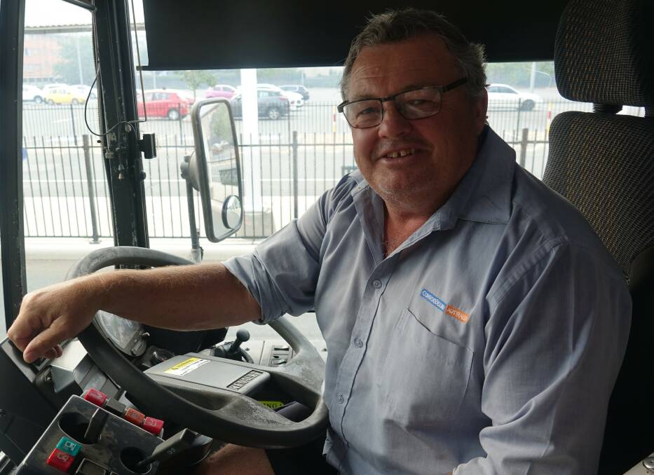 Queanbeyan bus driver, Greg Bateman. Picture: Steve Evans