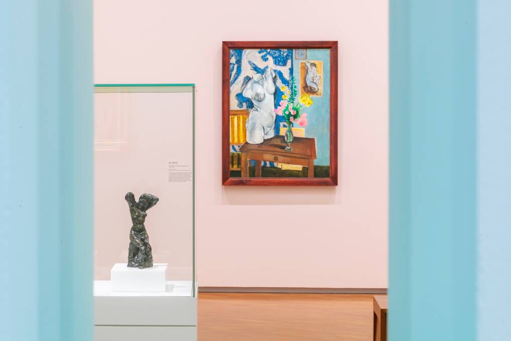 Installation view of Matisse & Picasso featuring works by Henri Matisse, National Gallery of Australia, Canberra, 2019. Picture: Supplied