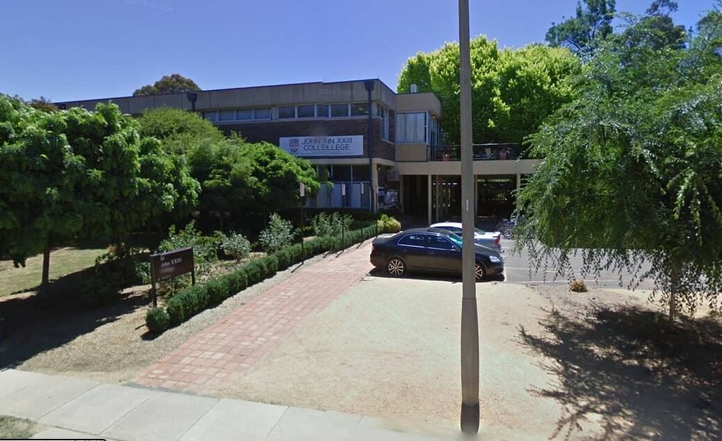 John XXIII College at the Australian National University. Picture: Google Maps
