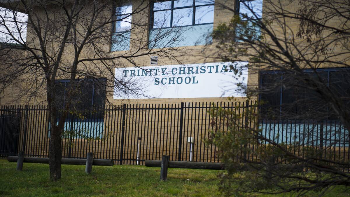 Members of Trinity Christian School in Wanniassa have concerns about the ACT government's bill to ban homosexual conversion practices. Picture: Dion Georgopoulos