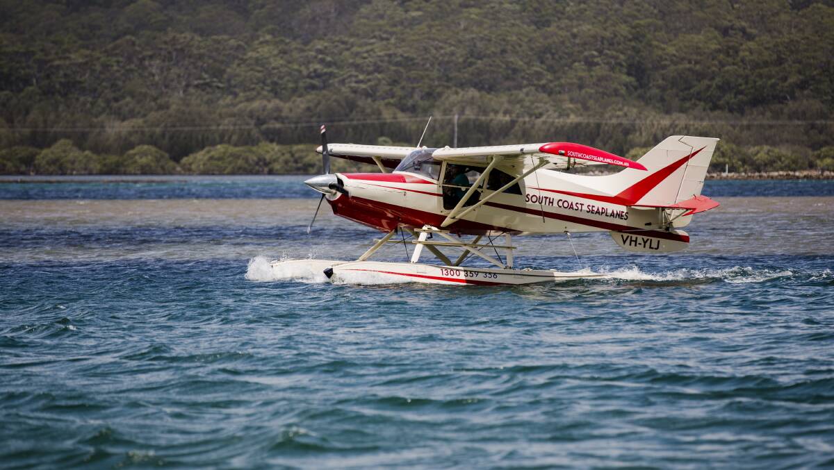 South Coast Seaplanes will operate flights between Canberra and the coast. Picture by Jamila Toderas