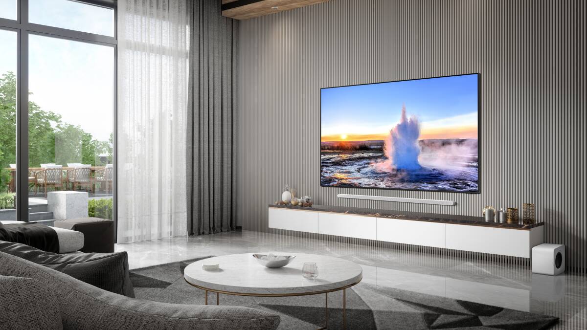 Consider a Samsung sound bar to create an immersive cinematic experience in your home. Picture Samsung 