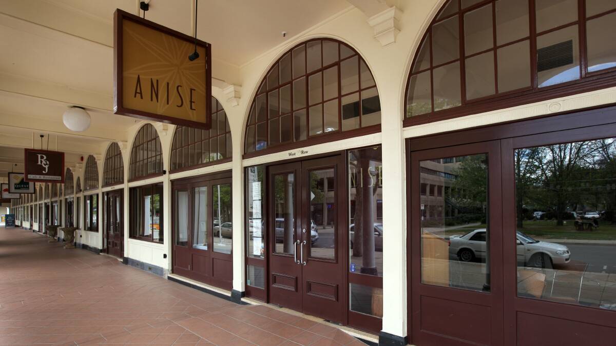 Anise restaurant in Civic in 2009. Picture by Andrew Sheargold 