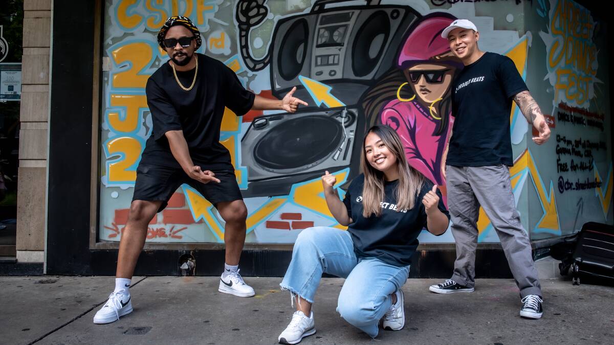 KG, Taylor Manalo and Chip Lo will all be performing at the Canberra Street Festival. PIcture: Karleen Minney