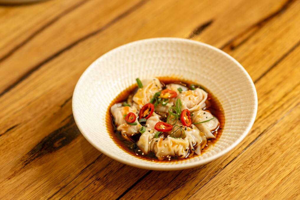Spicy pork and prawn wonton. Picture by Gary Ramage
