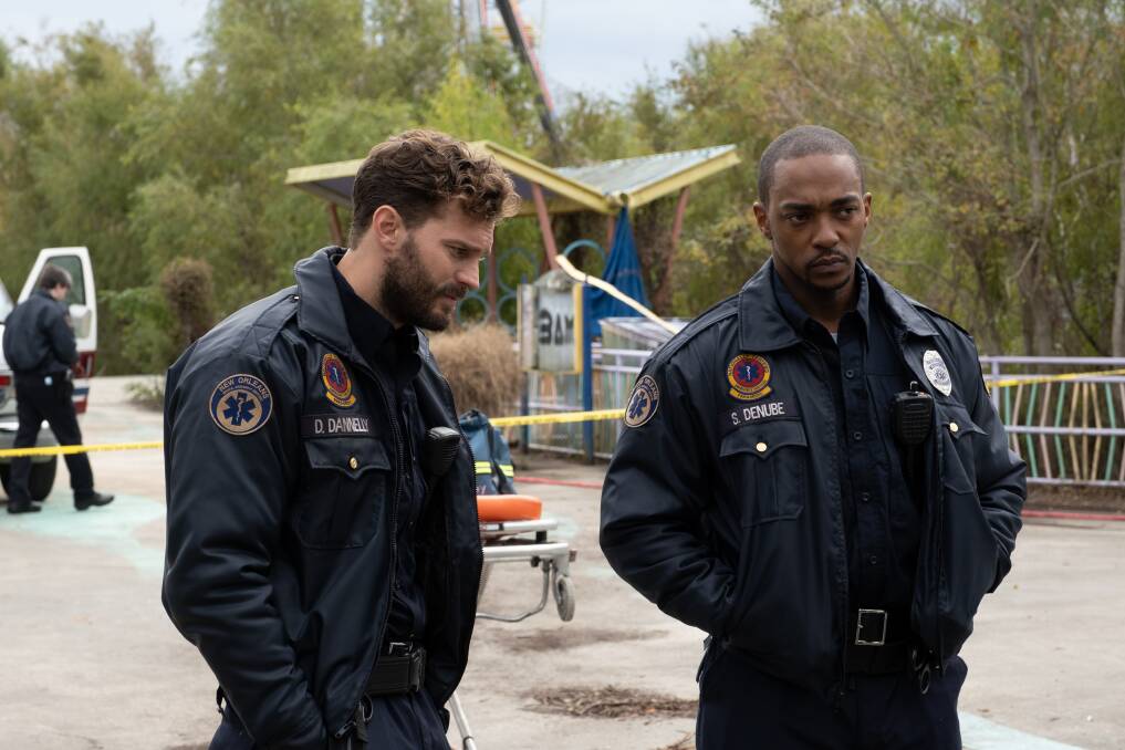 Synchronic: Anthony Mackie and Jamie Dornan take on time travel | The ...