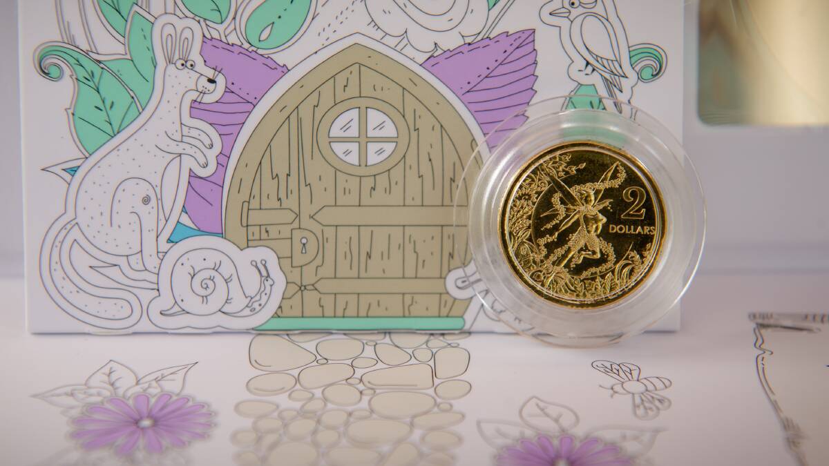 The 2022 Tooth Fairy coin released by the Royal Australian Mint. Picture: Elesa Kurtz