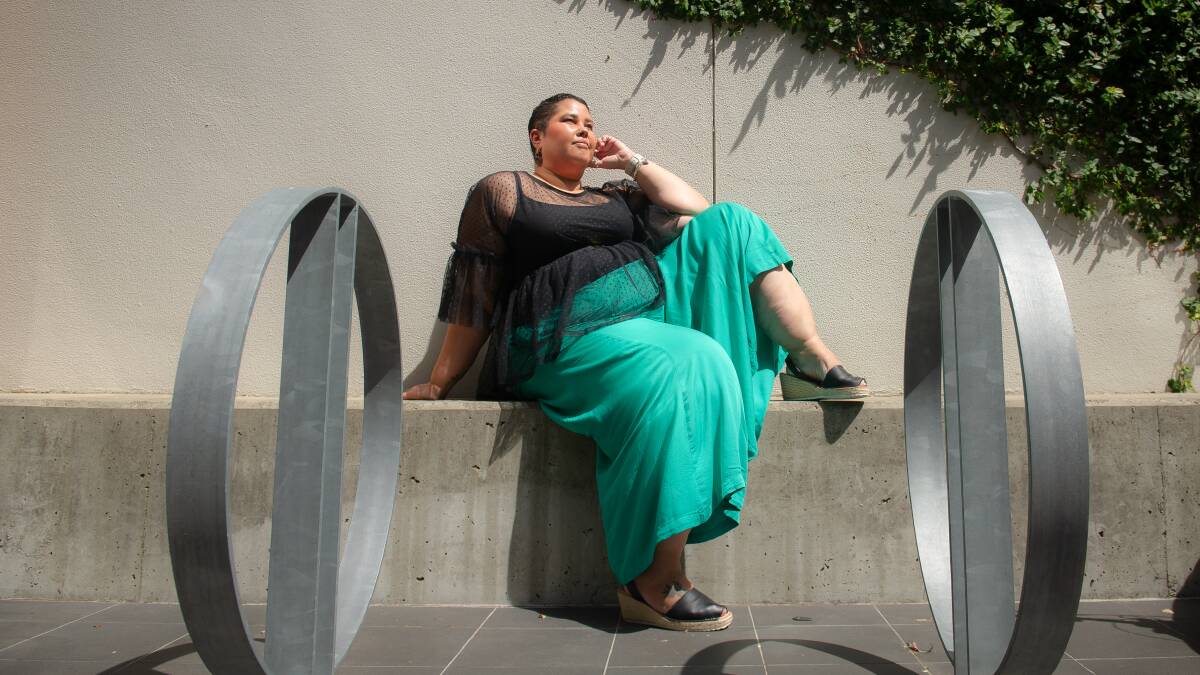 Since starting her social media account, @thebodzilla, April Hélène-Horton has become one of the countrys most prominent body positivity advocates. Picture by Elesa Kurtz