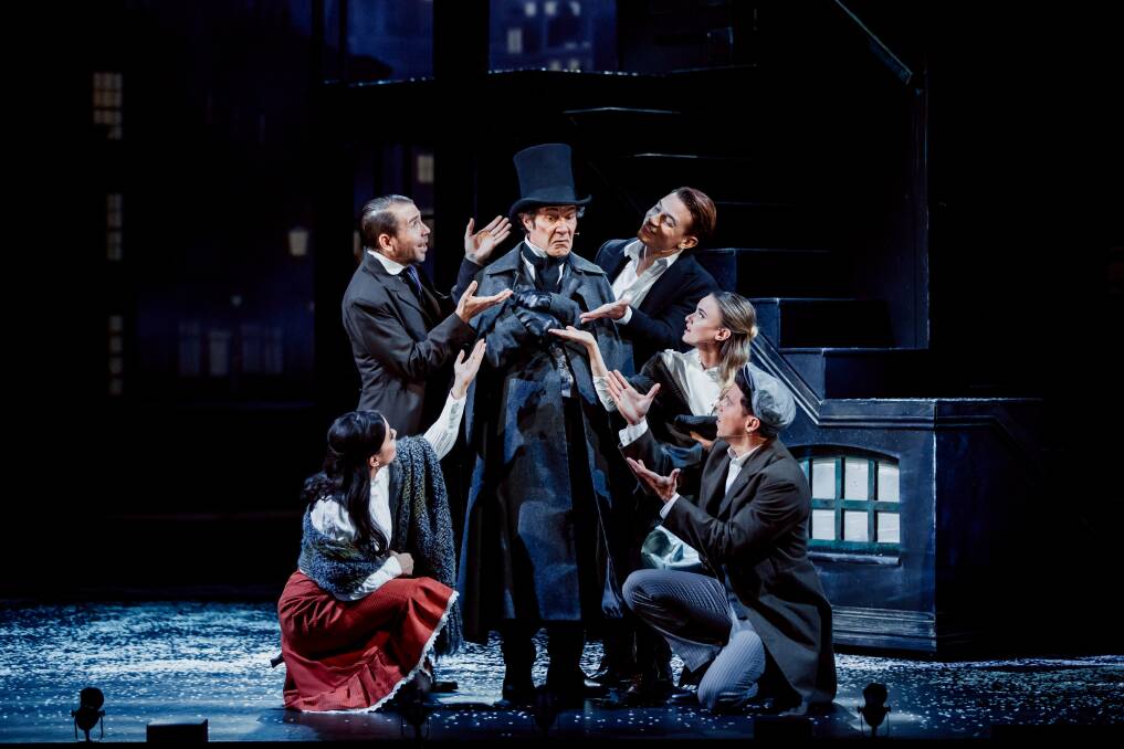 Shake & Sitr's production of A Christmas Carol returns to Canberra Theatre this December. Picture by David Fell