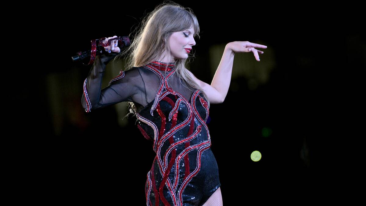 Taylor Swift performs onstage during The Eras Tour. Picture by Getty Images for TAS Rights Management