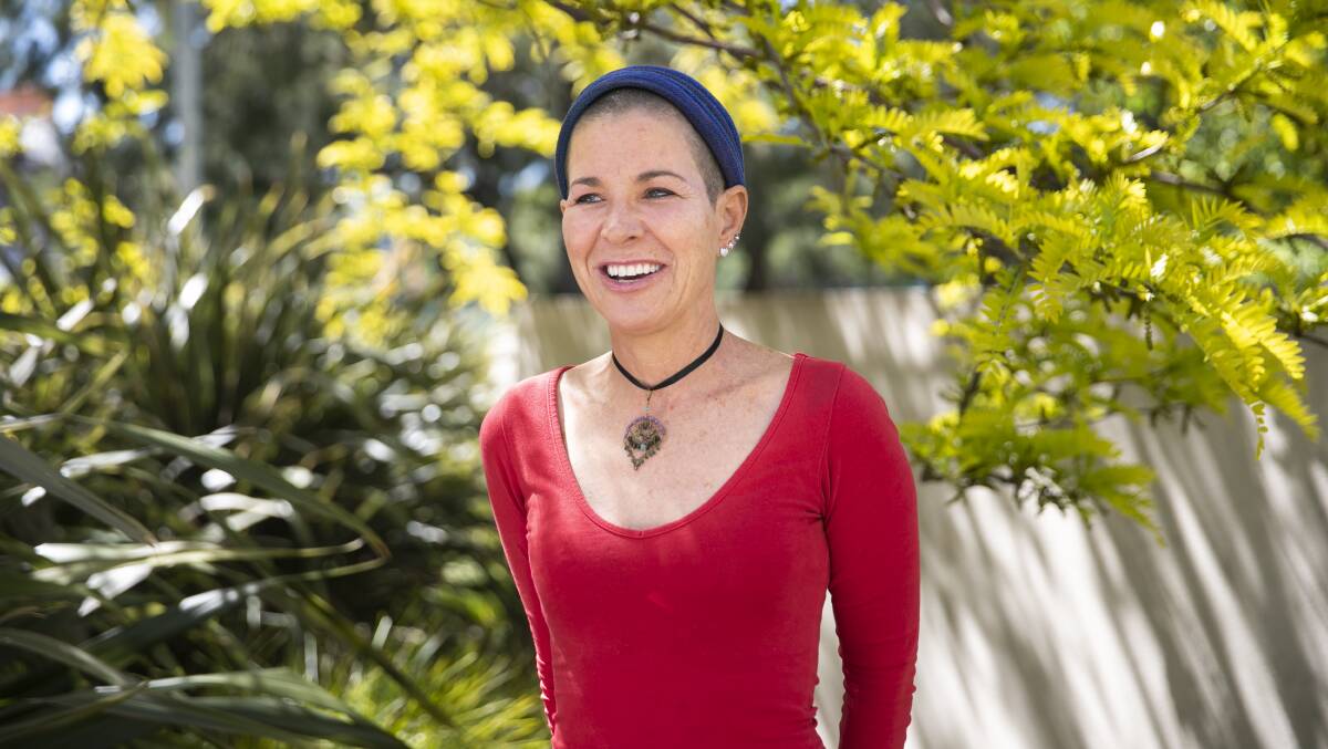Canberra psychic Nell Archer who says she predicted the pandemic. Picture: Keegan Carroll