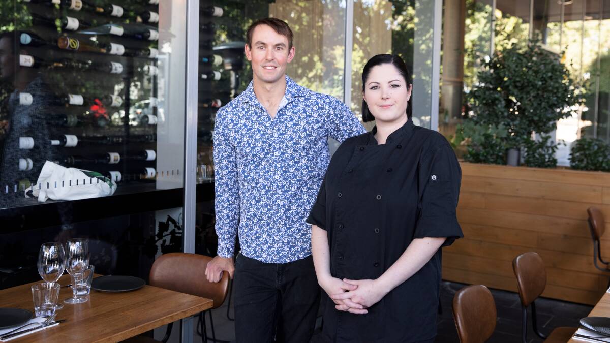 Rizla owner Andy Day and head chef Talia Cullis. Picture by Sitthixay Ditthavong