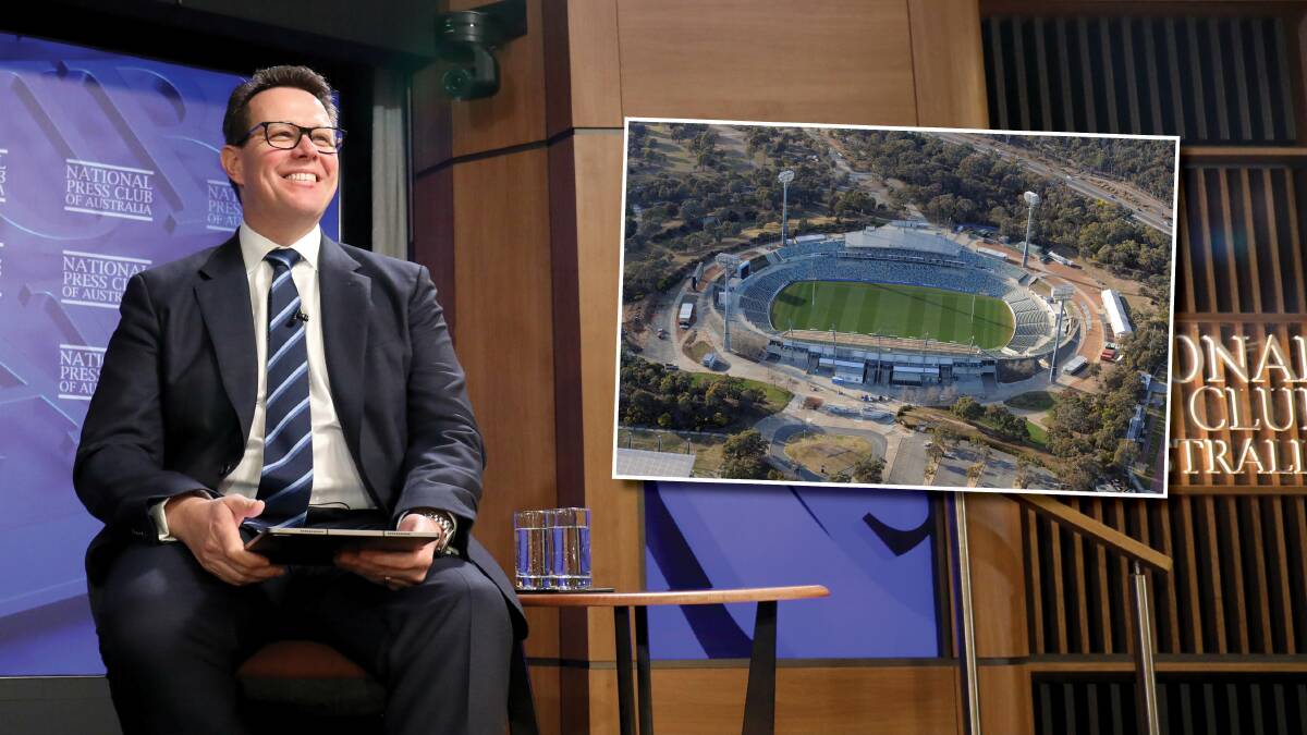 Australian Sports Commission boss Kieren Perkins says he doesn't want to sell large chunks of land at the AIS. Picture by James Croucher
