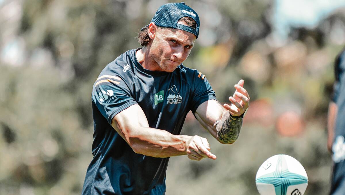 Corey Toole is a chasing Brumbies selection for round one on February 24. Picture by Lachlan Lawson/Brumbies Media