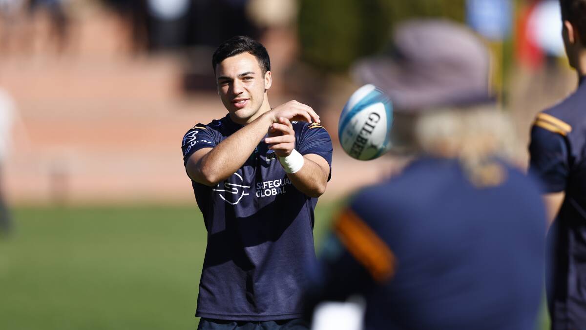 Klayton Thorn looms as a potential addition to the Brumbies squad this week. Picture Keegan Carroll